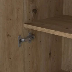 Mehrzweckschrank Mara Eiche Artisan Nachbildung B/H/T: ca. 70x179x33,5 cm