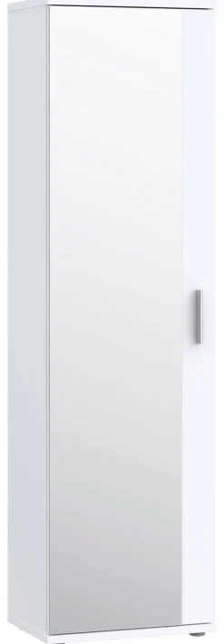 Mehrzweckschrank weiß B/H/T: ca. 50x179x35 cm