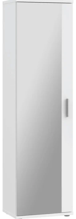Mehrzweckschrank weiß B/H/T: ca. 50x179x35 cm
