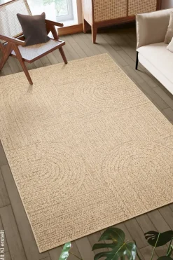 Merinos In-/Outdoor-Teppich Kenzy natur B/L: ca. 200x290 cm