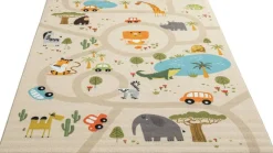 Merinos Teppich Happy Kids beige B/L: ca. 160x220 cm