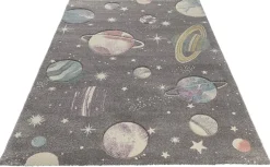 Merinos Teppich Pastel Kids grau B/L: ca. 120x170 cm