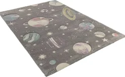 Merinos Teppich Pastel Kids grau B/L: ca. 80x150 cm