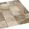 Merinos Webteppich Kreta beige B/L: ca. 80x150 cm