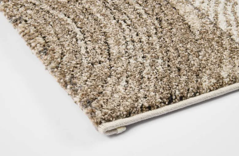 Merinos Webteppich Kreta beige B/L: ca. 80x150 cm