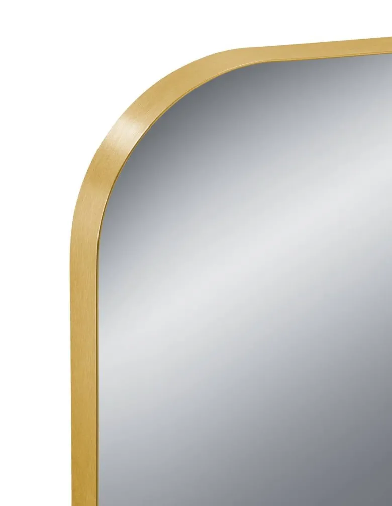 Metallspiegel Britta gold Metall B/H: ca. 50x150 cm