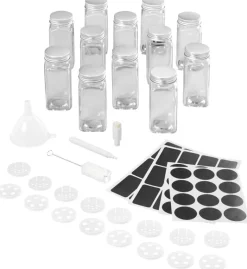 Metaltex Gewürzstreuer transparent Glas