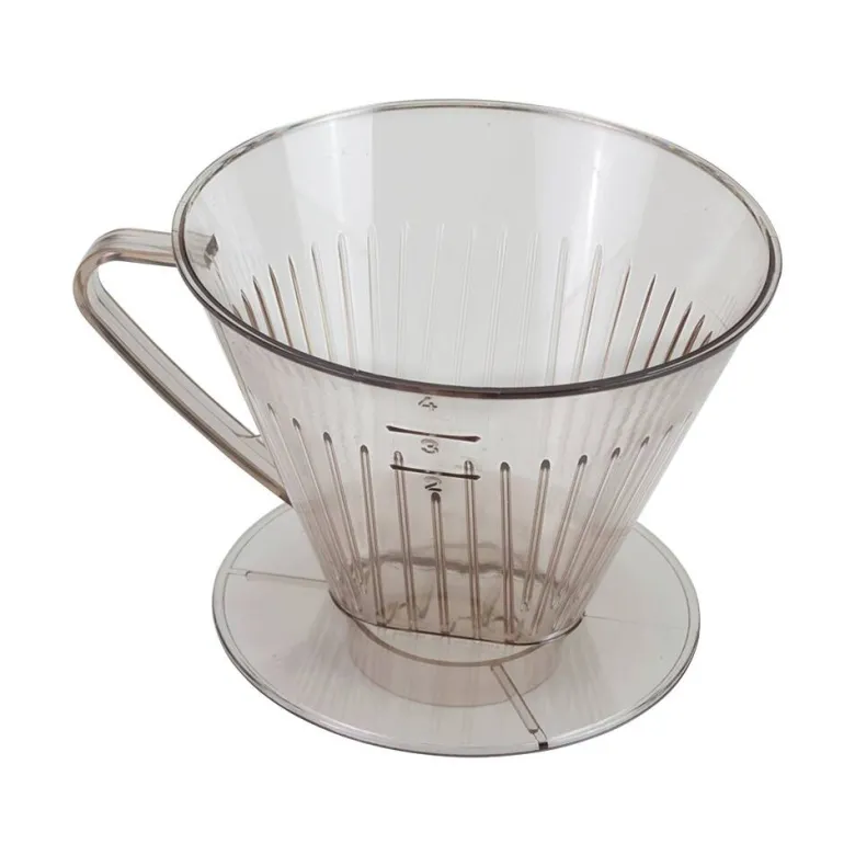 Metaltex Kaffeefilterbehälter transparent Kunststoff B/H/L: ca. 15,6x11x13,4 cm
