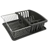 Metaltex Spülkorb grau Metall B/H/L: ca. 36x12x32 cm