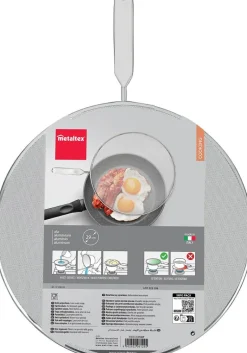 Metaltex Spritzschutz silber Aluminium B/H/L: ca. 0,6x42,4x29,2 cm