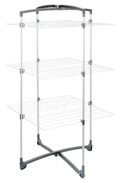 Metaltex Turmwäschetrockner silber