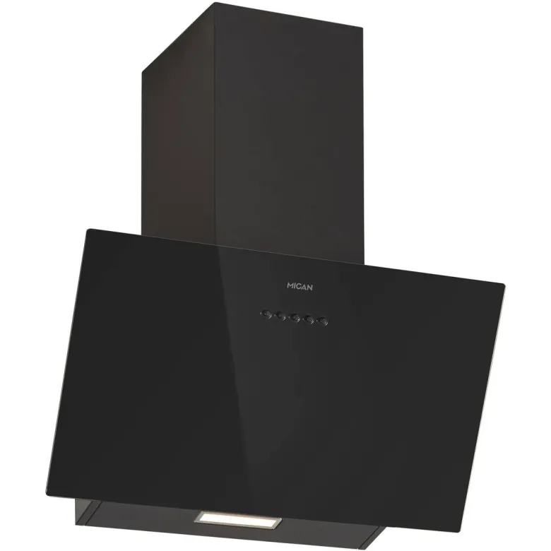 Mican Dunstabzugshaube KHA400MOFSA schwarz Metall B/H/T: ca. 60x60,5x31,5 cm