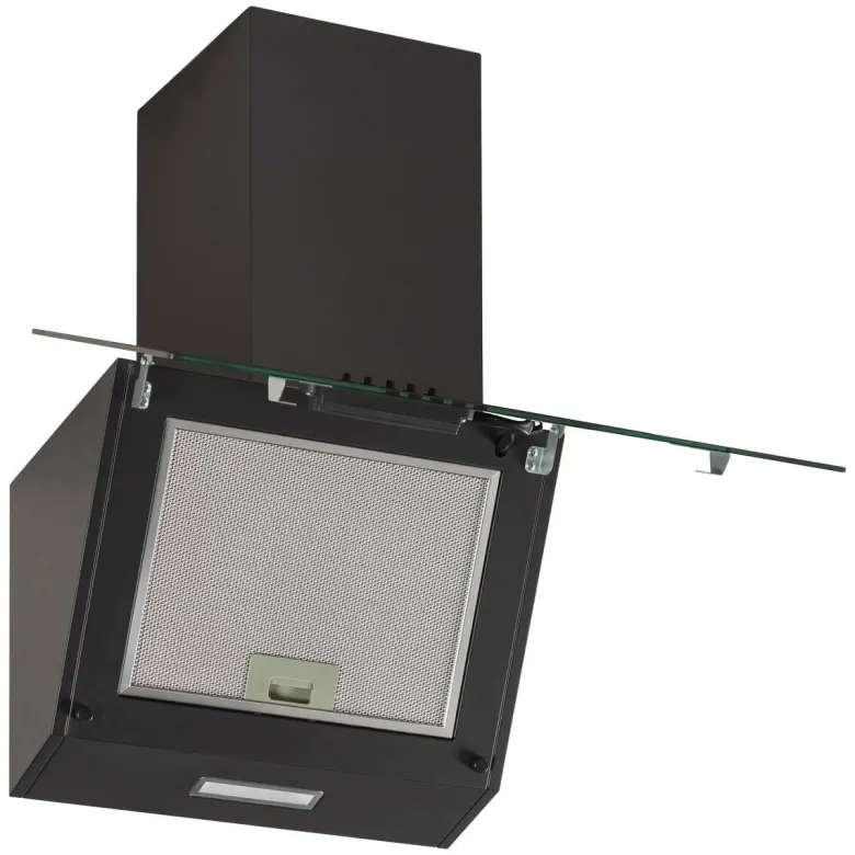 Mican Dunstabzugshaube KHA400MOFSA schwarz Metall B/H/T: ca. 60x60,5x31,5 cm