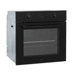 Mican Einbaubackofen BOAHSD65 schwarz Metall B/H/T: ca. 59,5x59,5x57 cm
