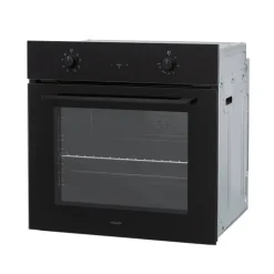 Mican Einbaubackofen BOAHSD65 schwarz Metall B/H/T: ca. 59,5x59,5x57 cm