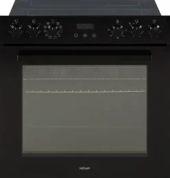 Mican Einbauherdset HSHDB73S schwarz B/H/T: ca. 59,5x59,5x57,5 cm