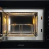 Mican Einbaumikrowelle MGM17SCBG schwarz Edelstahl B/H/T: ca. 59,5x38,2x32 cm