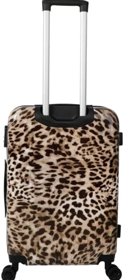 MICHELINO Koffer braun Kunststoff