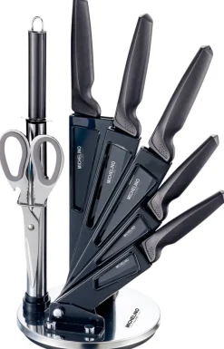 MICHELINO Messerset grau Acryl