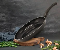 MICHELINO Pfanne schwarz Aluminium
