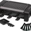 MICHELINO Raclette 74381 schwarz B/H/T: ca. 41x12x21 cm