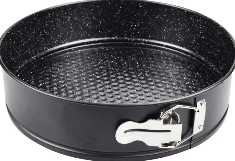 MICHELINO Springform schwarz Metall H/D: ca. 7x26 cm
