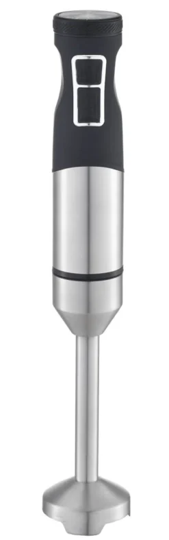 MICHELINO Stabmixer 74449 Edelstahloptik schwarz Kunststoff Edelstahl B/H/L: ca. 5x32x5 cm
