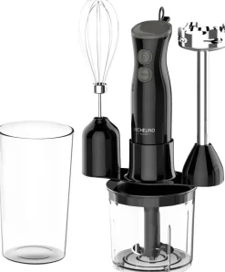 MICHELINO Stabmixerset 74222 schwarz