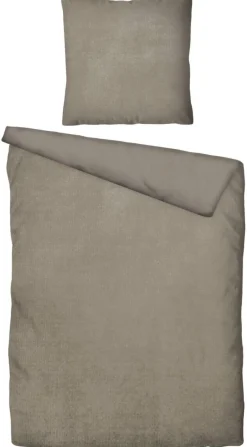 Micorfaser Wende Bettwäsche kitt Polyester B/L: ca. 135x200 cm