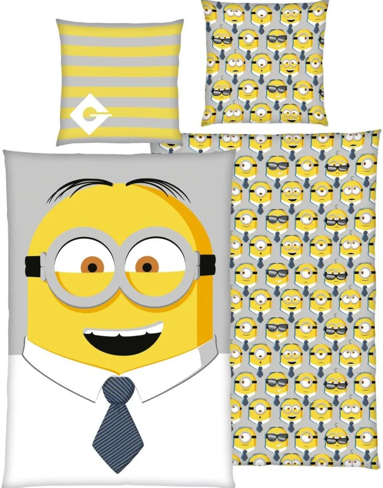 Microfaser Bettwäsche Minions
