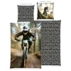 Microfaser Bettwäsche Mountainbike bunt Polyester