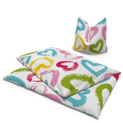Microfaser Bettwäsche multicolor Polyester B/L: ca. 135x200 cm