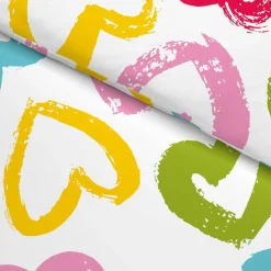 Microfaser Bettwäsche multicolor Polyester B/L: ca. 135x200 cm
