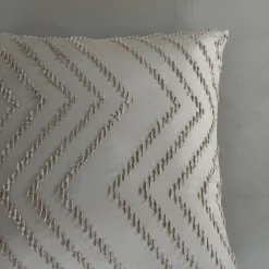 Microfaser Bettwäsche Zigzag taupe Polyester B/L: ca. 200x200 cm