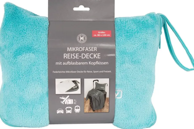 Microfaserdecke sortiert Polyester B/L: ca. 80x120 cm