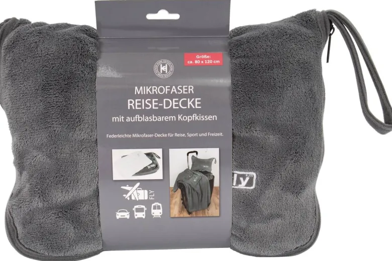 Microfaserdecke sortiert Polyester B/L: ca. 80x120 cm