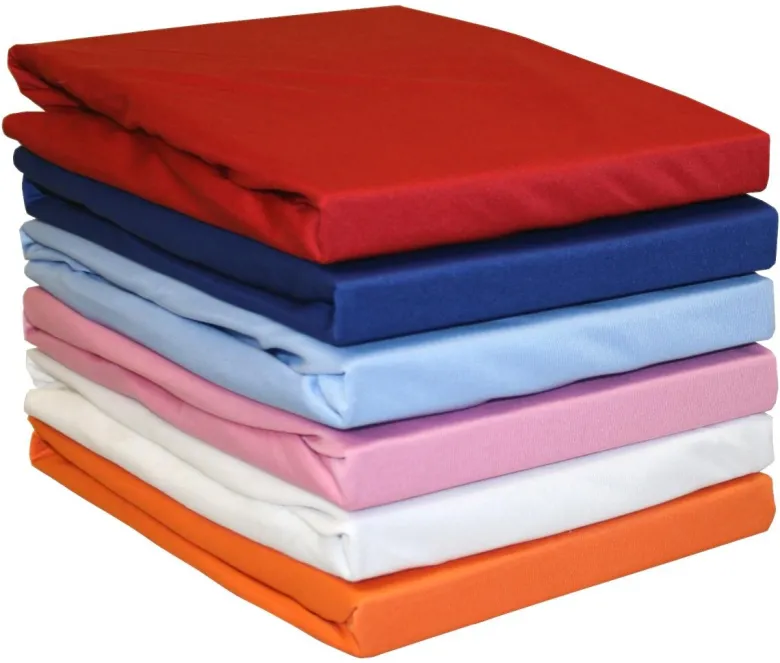Microfaser Spannbetttuch sortiert Polyester B/L: ca. 70x140 cm