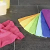 Microfasertücher sortiert