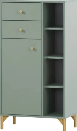 Midischrank Ando Pistazie B/H/T: ca. 60,2x114,4x33,05 cm
