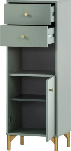 Midischrank Ando Pistazie B/H/T: ca. 40,3x114,4x33,05 cm