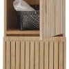 Midischrank Austin Artisan Oak Nachbildung B/H/T: ca. 40x136x31 cm