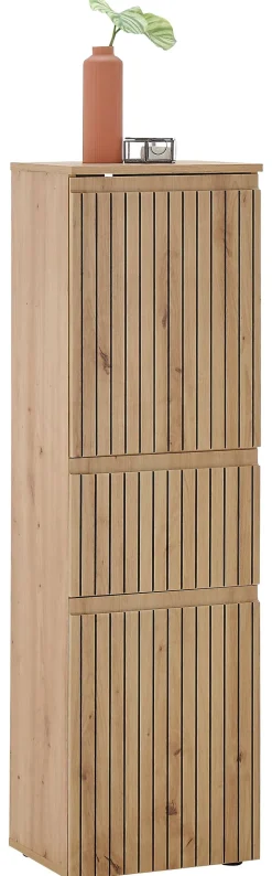 Midischrank Austin Artisan Oak Nachbildung B/H/T: ca. 40x136x31 cm