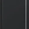 Midischrank Badinos schwarz Alu Optik B/H/T: ca. 33x75x22 cm