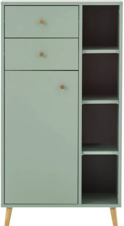 Midischrank Bjarne Pistazie B/H/T: ca. 60,2x113,4x33 cm