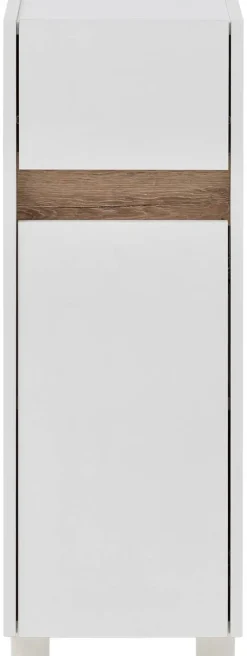 Midischrank Cosmo perlweiß Optik B/H/T: ca. 30,2x84,8x33 cm