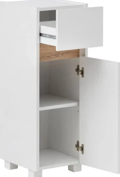 Midischrank Cosmo perlweiß Optik B/H/T: ca. 30,2x84,8x33 cm