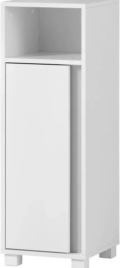Midischrank Dex weiß matt B/H/T: ca. 32,6x95,6x33 cm