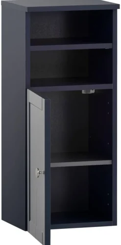 Midischrank Jesper blau dunkel B/H/T: ca. 30,3x70x25,4 cm
