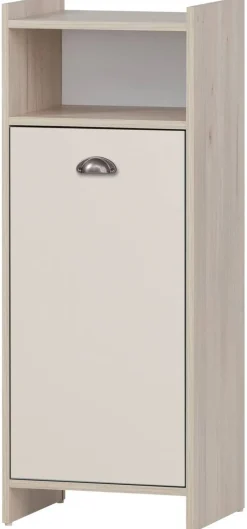 Midischrank Lindholm Eiche Sandeiche Nachbildung creme B/H/T: ca. 40,2x104x33 cm