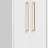 Midischrank Sarah weiß B/H/T: ca. 46,2x154,7x30,1 cm